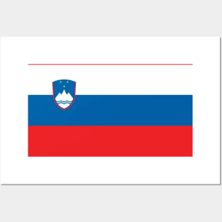 Flag of Slovenia Posters and Art